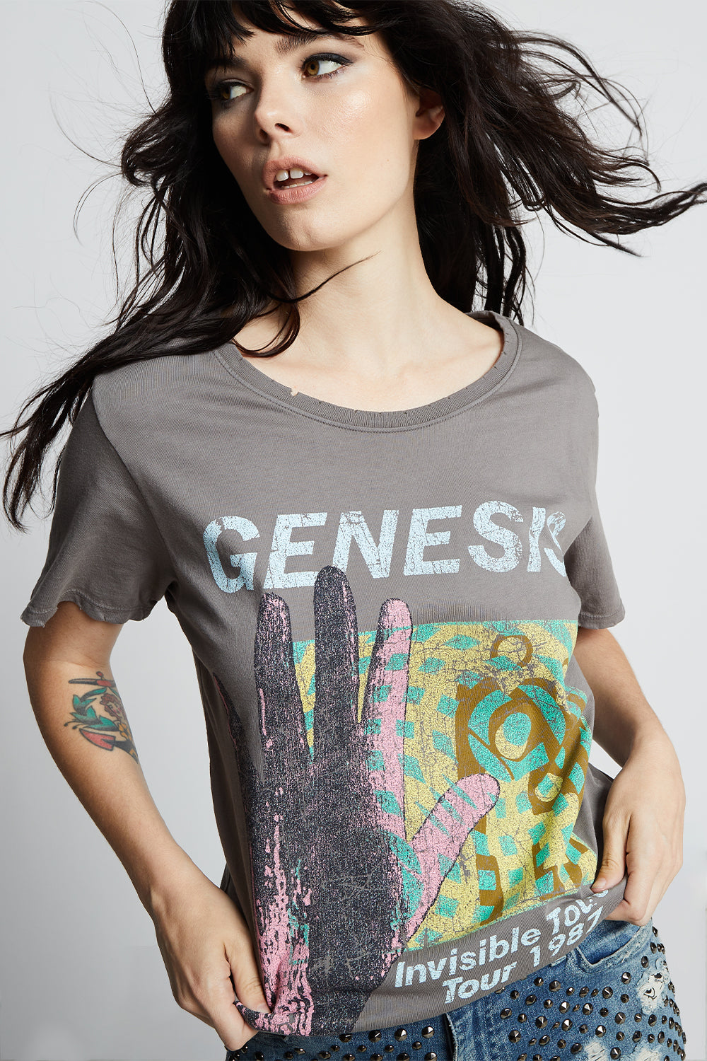 Genesis Invisible Touch 1987 Tour Tee