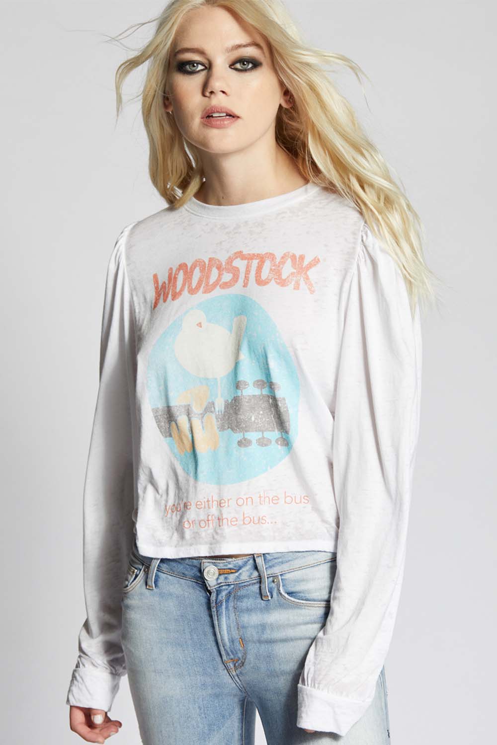 Woodstock Emblem Puff Sleeve