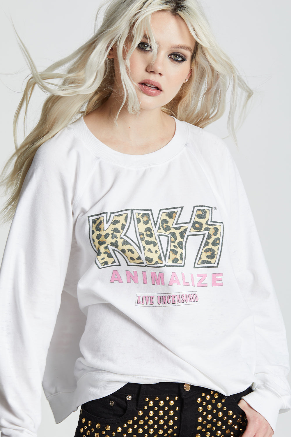 KISS Animalize Live Uncensored Tour Sweatshirt