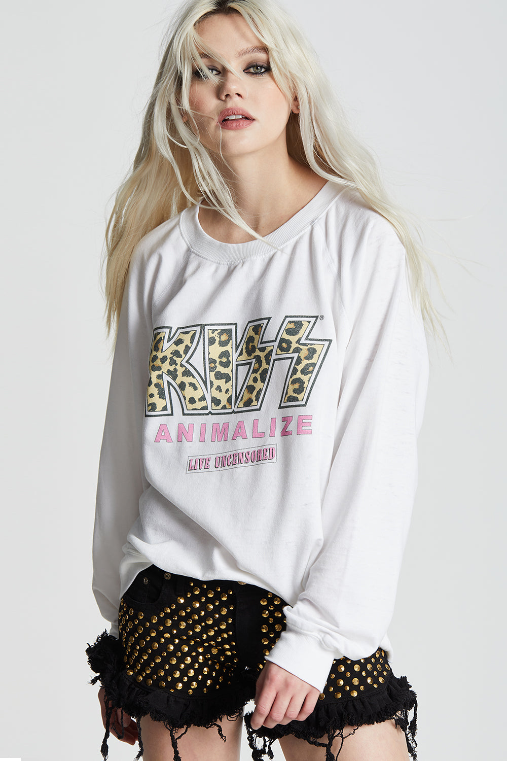 KISS Animalize Live Uncensored Tour Sweatshirt