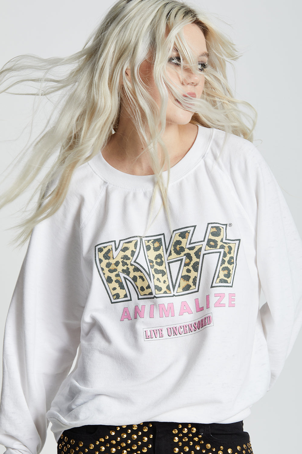 KISS Animalize Live Uncensored Tour Sweatshirt