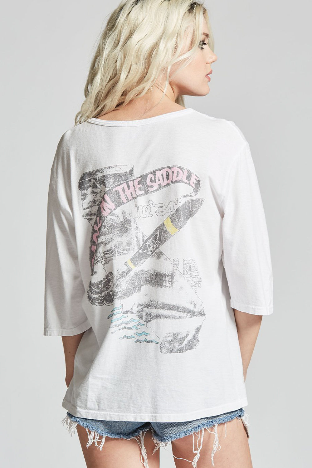 Aerosmith Back In The Saddle Vintage Band Tee