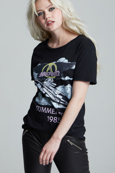Aerosmith Summer 1985 Tour Tee – Recycled Karma Brands