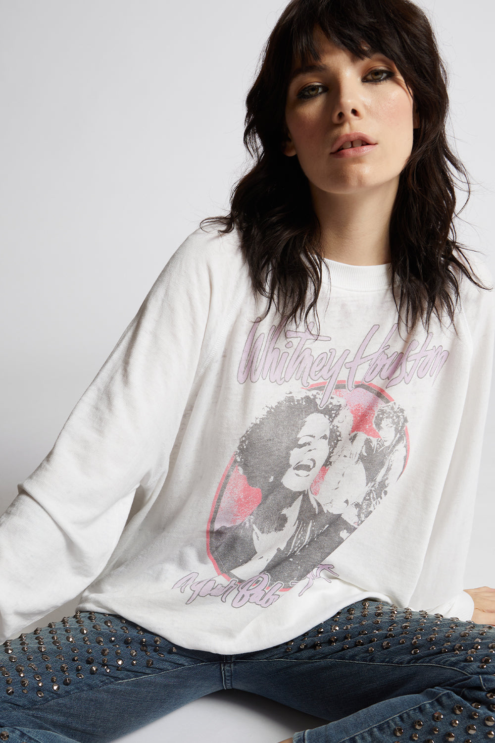Whitney Houston I'm Your Baby Tonight Sweatshirt