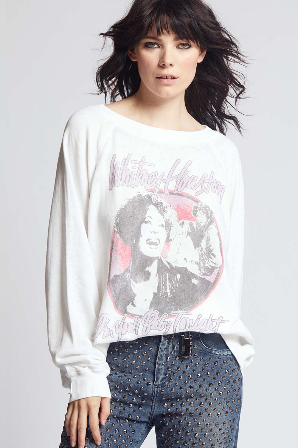Whitney Houston I'm Your Baby Tonight Sweatshirt