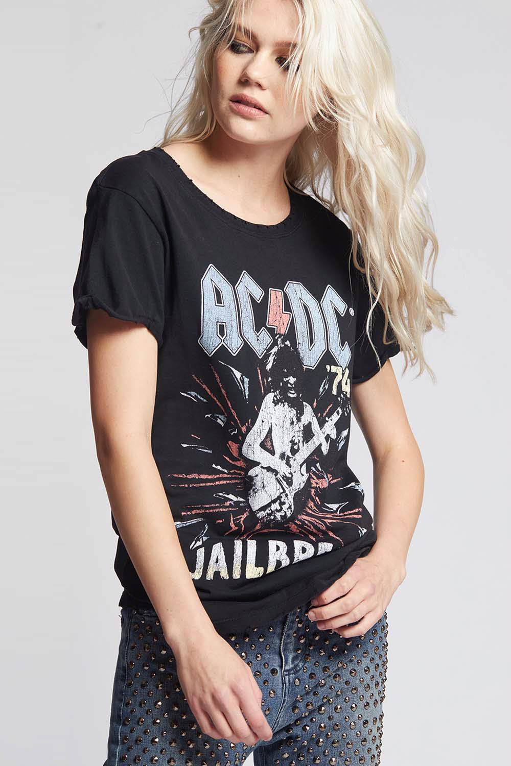 AC/DC ‘74 Jailbreak 1984 Fitted Graphic Tee