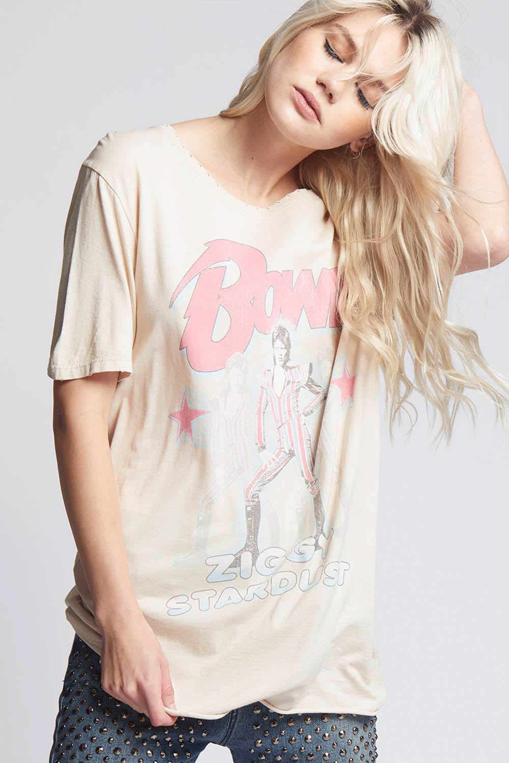 Bowie Ziggy Stardust Boyfriend Tee