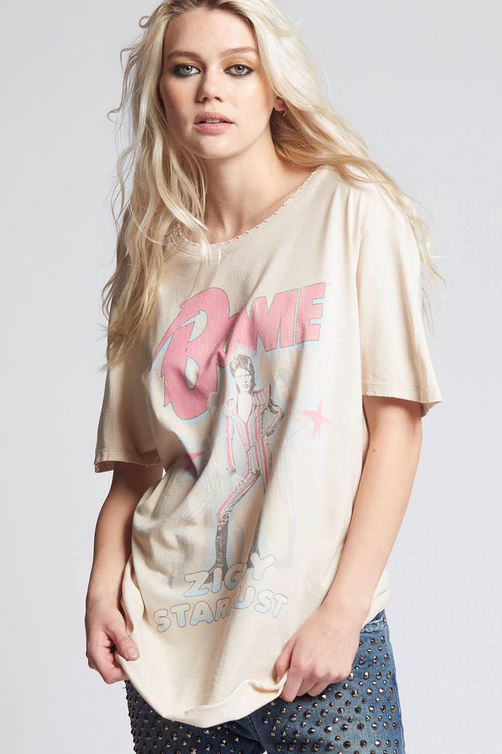 Bowie Ziggy Stardust Boyfriend Tee