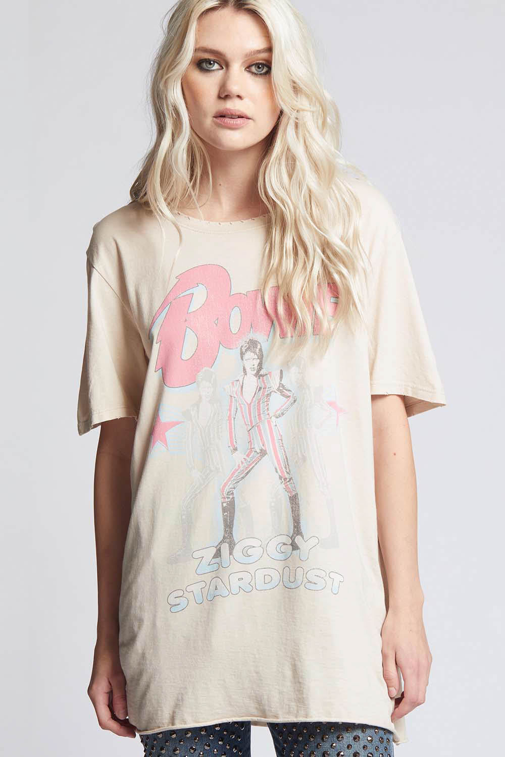 Bowie Ziggy Stardust Boyfriend Tee