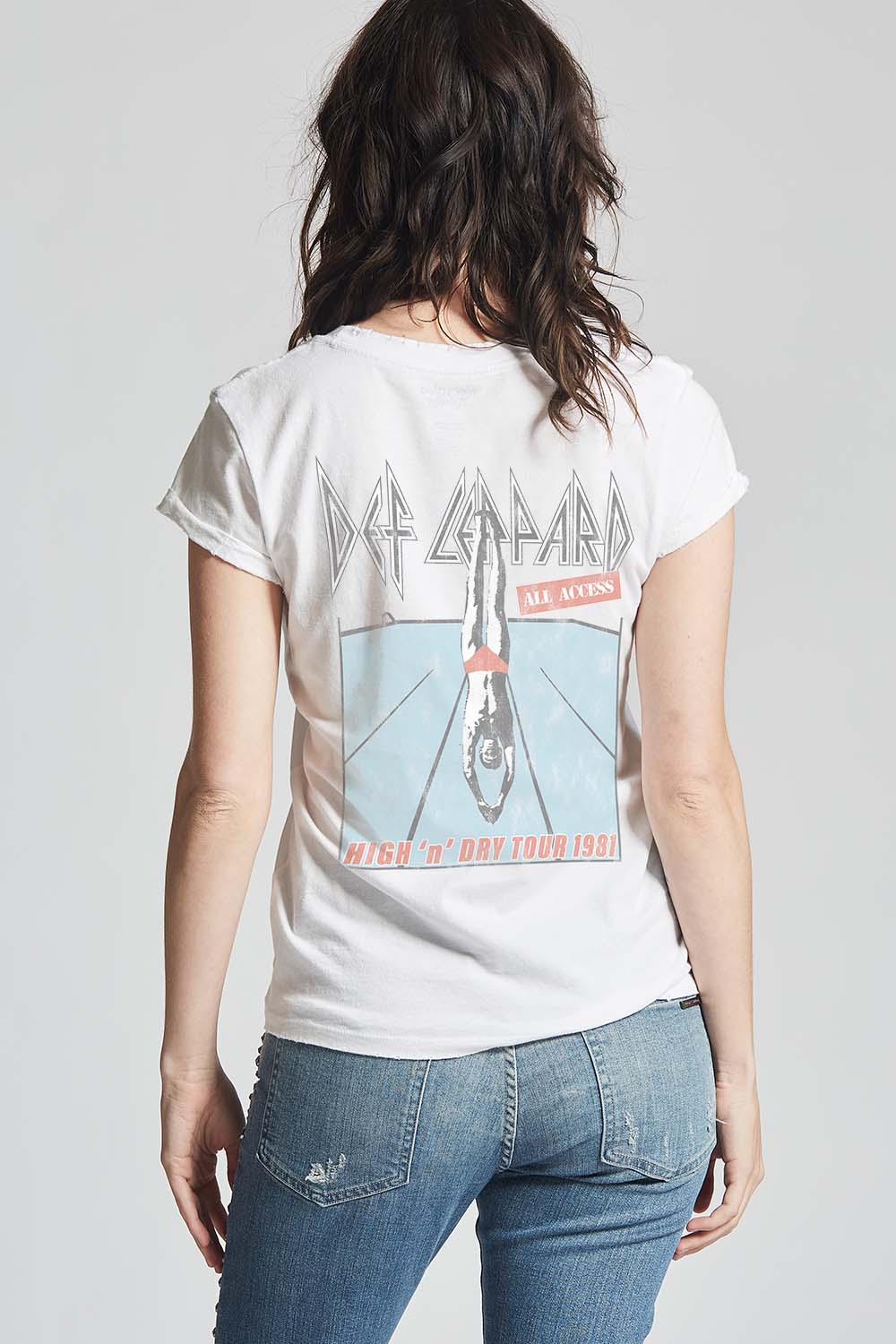Def Leppard High 'N' Dry Tour 1986 Tee