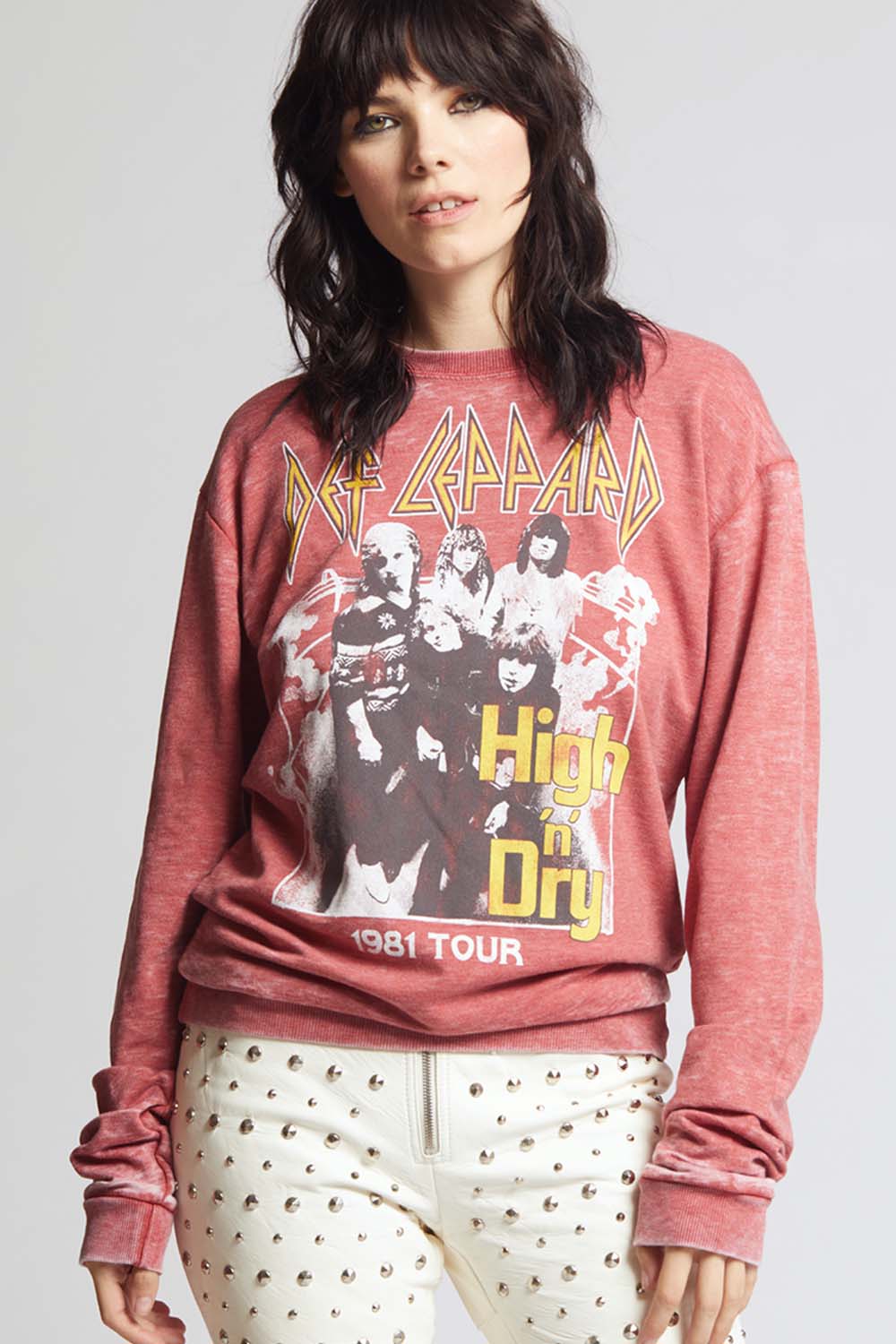Def Leppard High ‘N’ Dry Fitted Sweatshirt