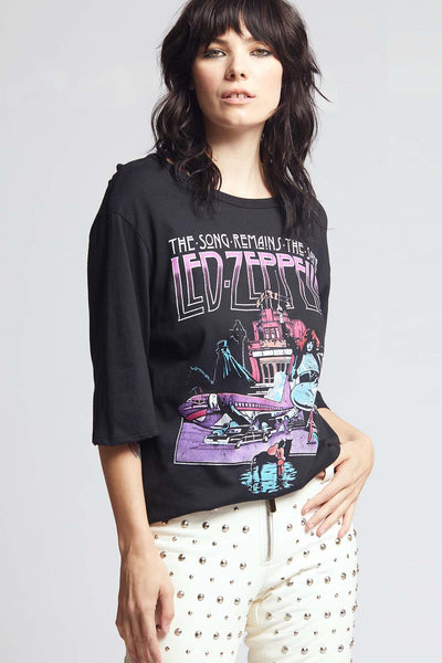 Licensed Led Zeppelin Graphic T-shirt | Vintage Band Tee