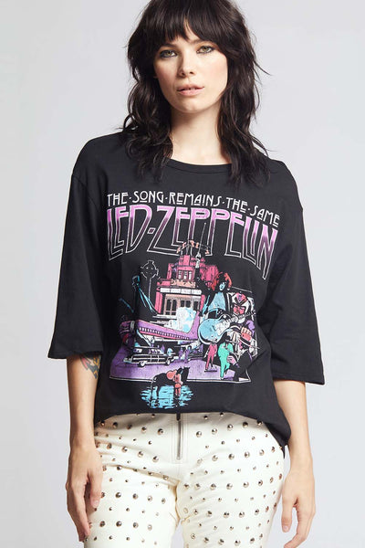 Licensed Led Zeppelin Graphic T-shirt | Vintage Band Tee