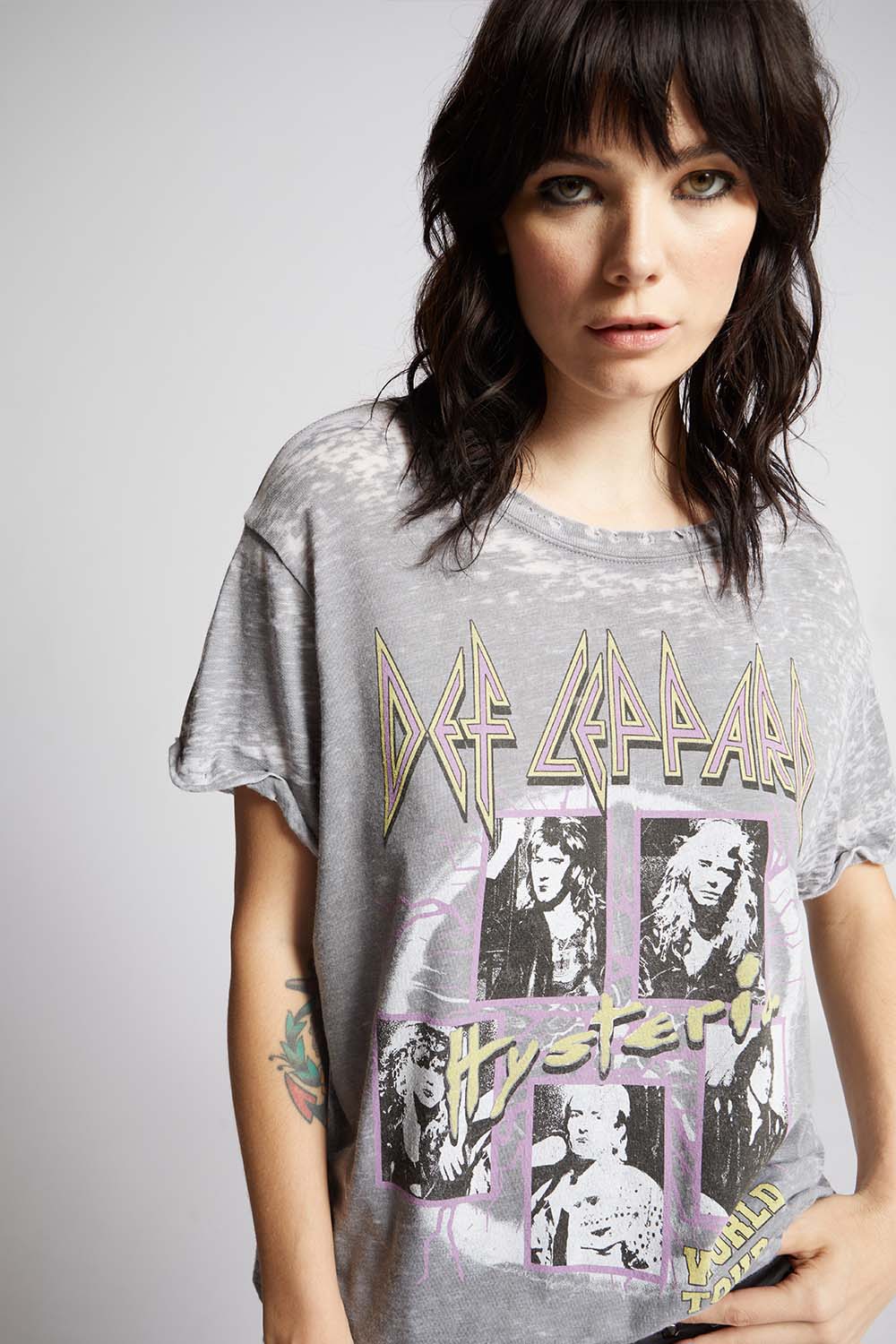 Def Leppard Hysteria World Tour Graphic Tee