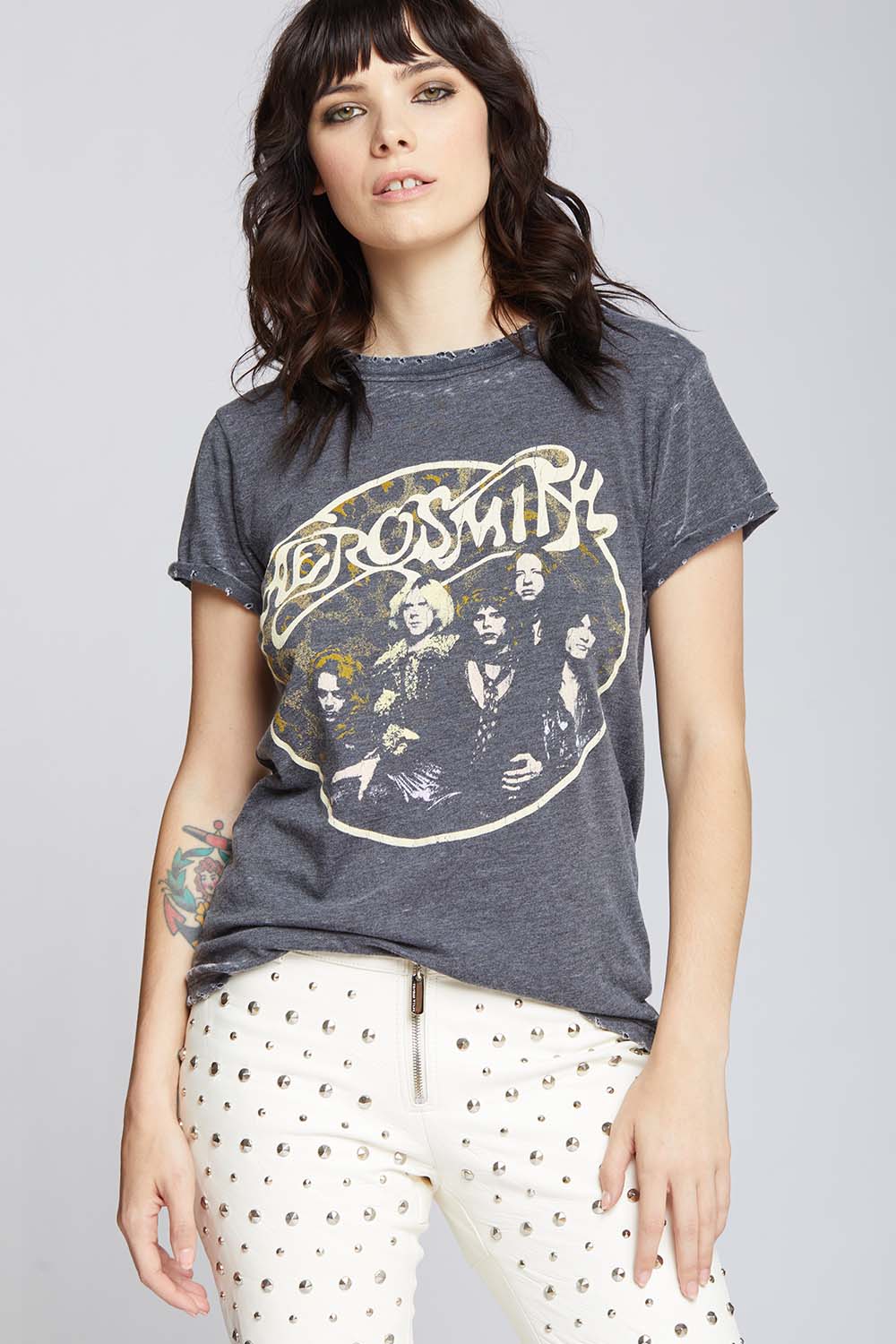 Aerosmith Back In The Saddle Vintage Graphic Tee