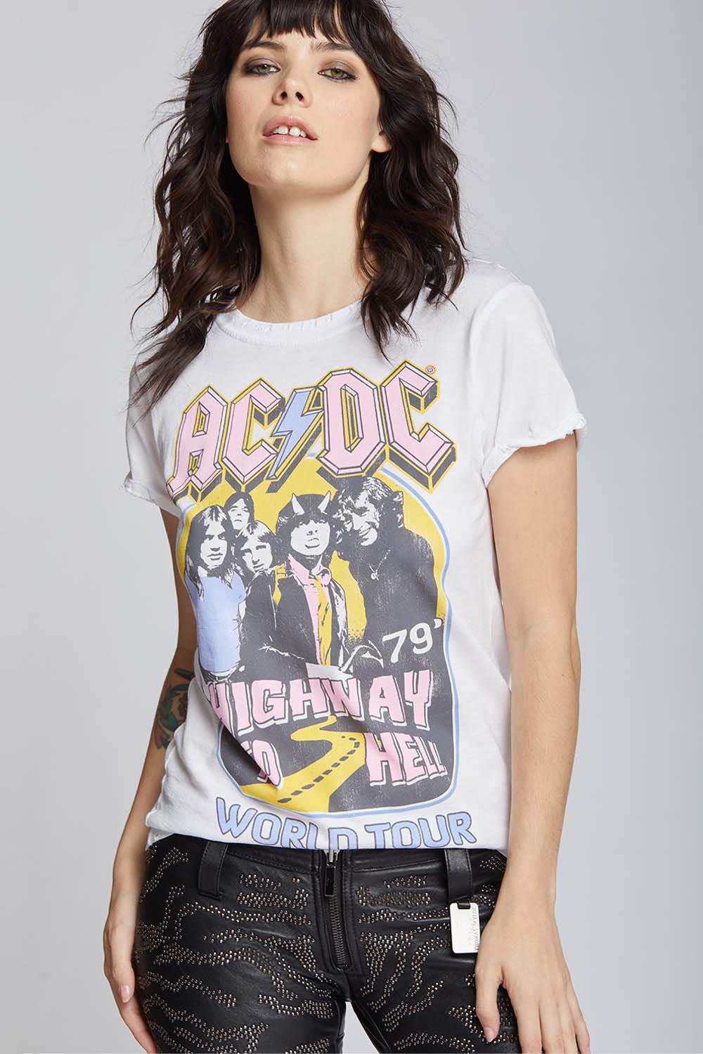 AC/DC Highway to Hell World Tour Vintage Band Tee