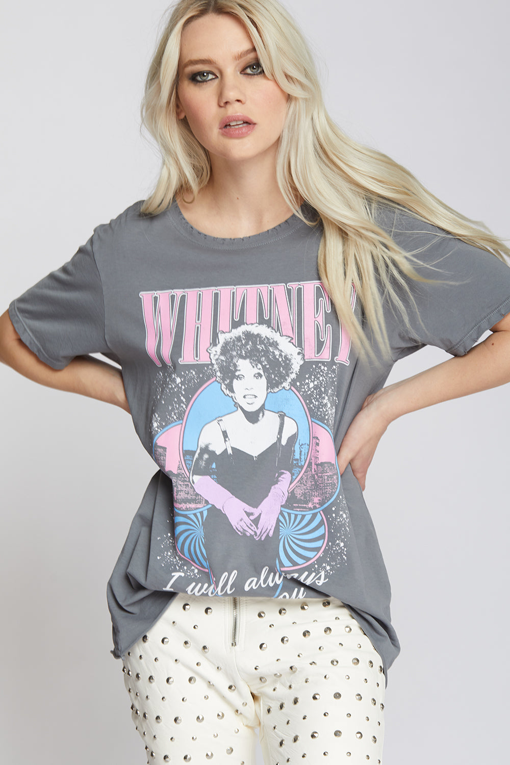 Whitney Houston I Will Always Love You Boyfriend Tee