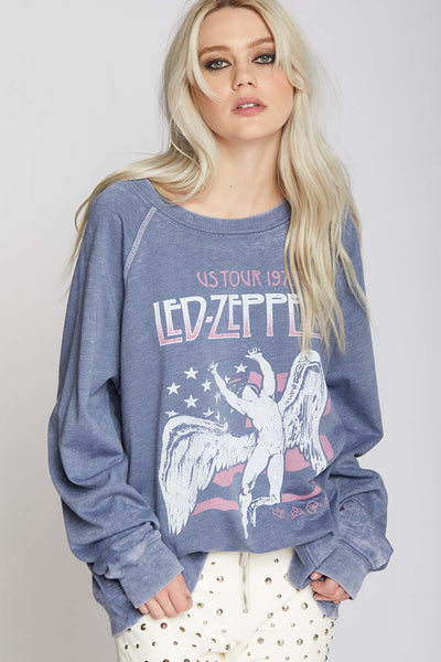 Led Zeppelin U.S. Tour 1975 Sweatshirt – Recycled Karma Brands