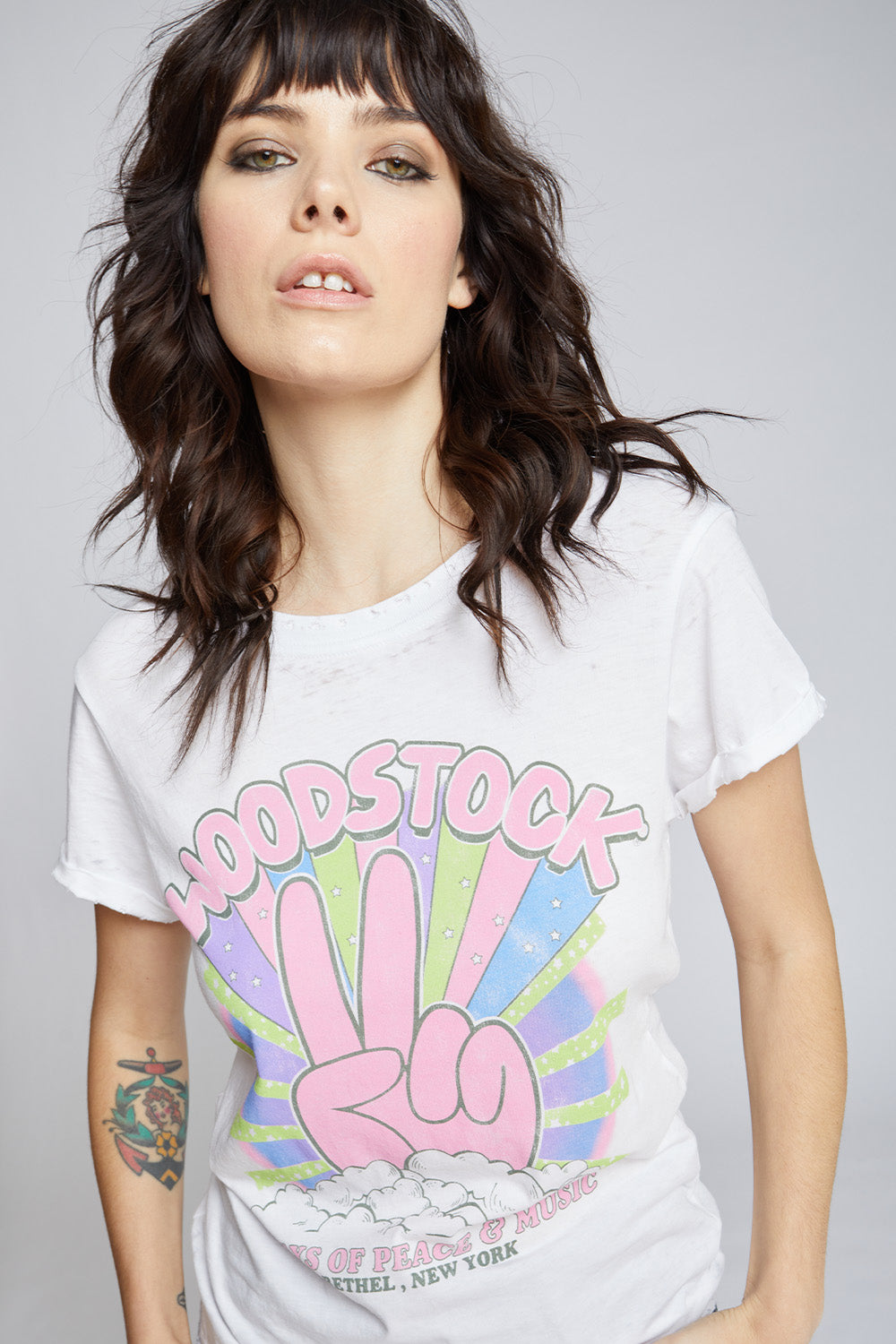 Woodstock Peace Out Tee