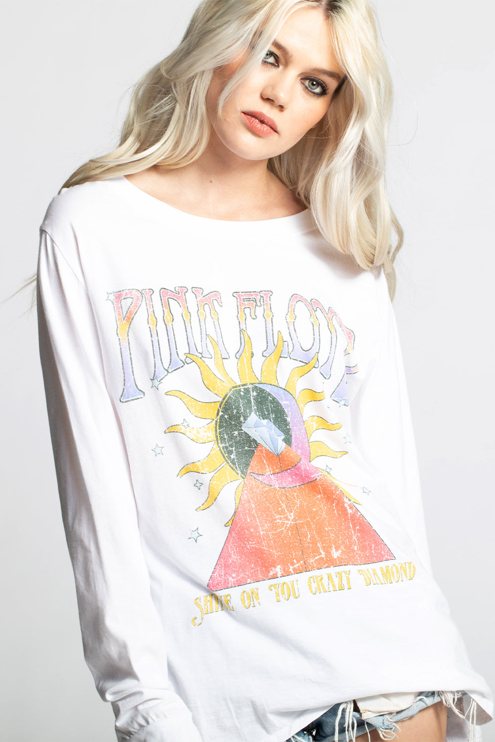 Pink Floyd Shine Crazy Diamond Long Sleeve Tee