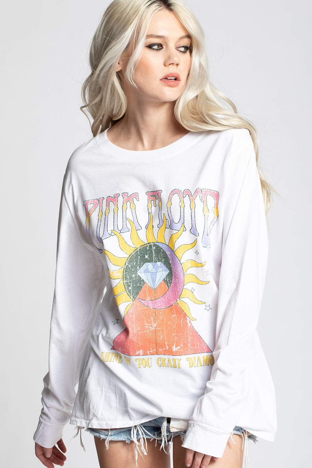 Pink Floyd Shine Crazy Diamond Long Sleeve Tee