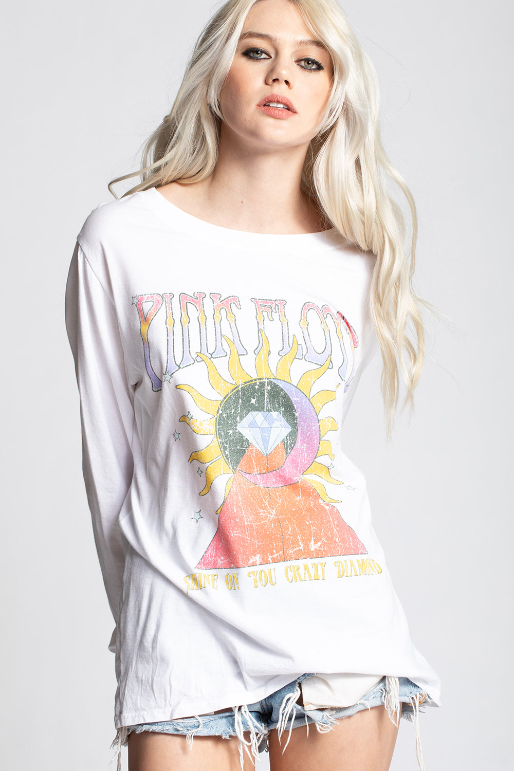 Pink Floyd Shine Crazy Diamond Long Sleeve Tee