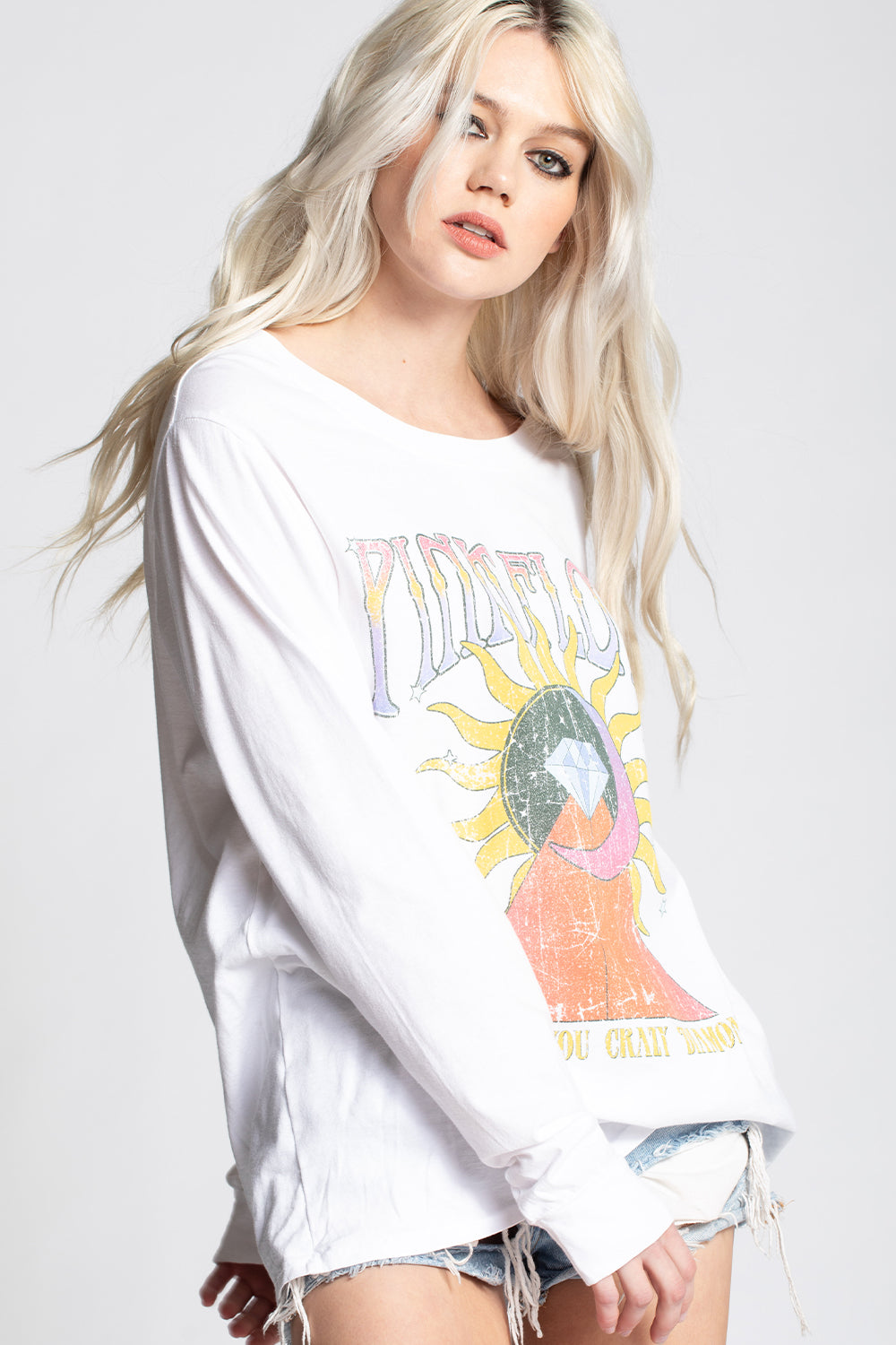 Pink Floyd Shine Crazy Diamond Long Sleeve Tee