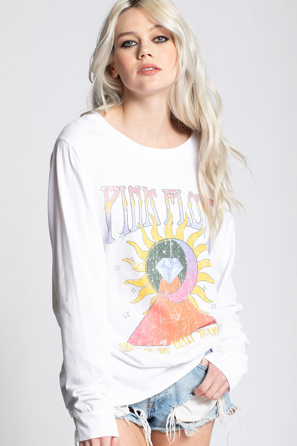 Pink Floyd Shine Crazy Diamond Long Sleeve Tee