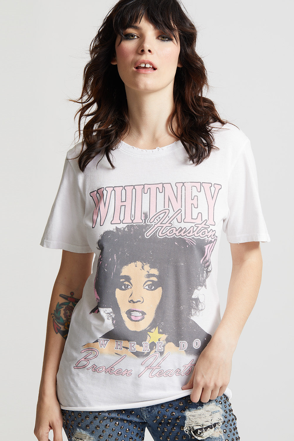 Whitney Houston Broken Hearts Tee