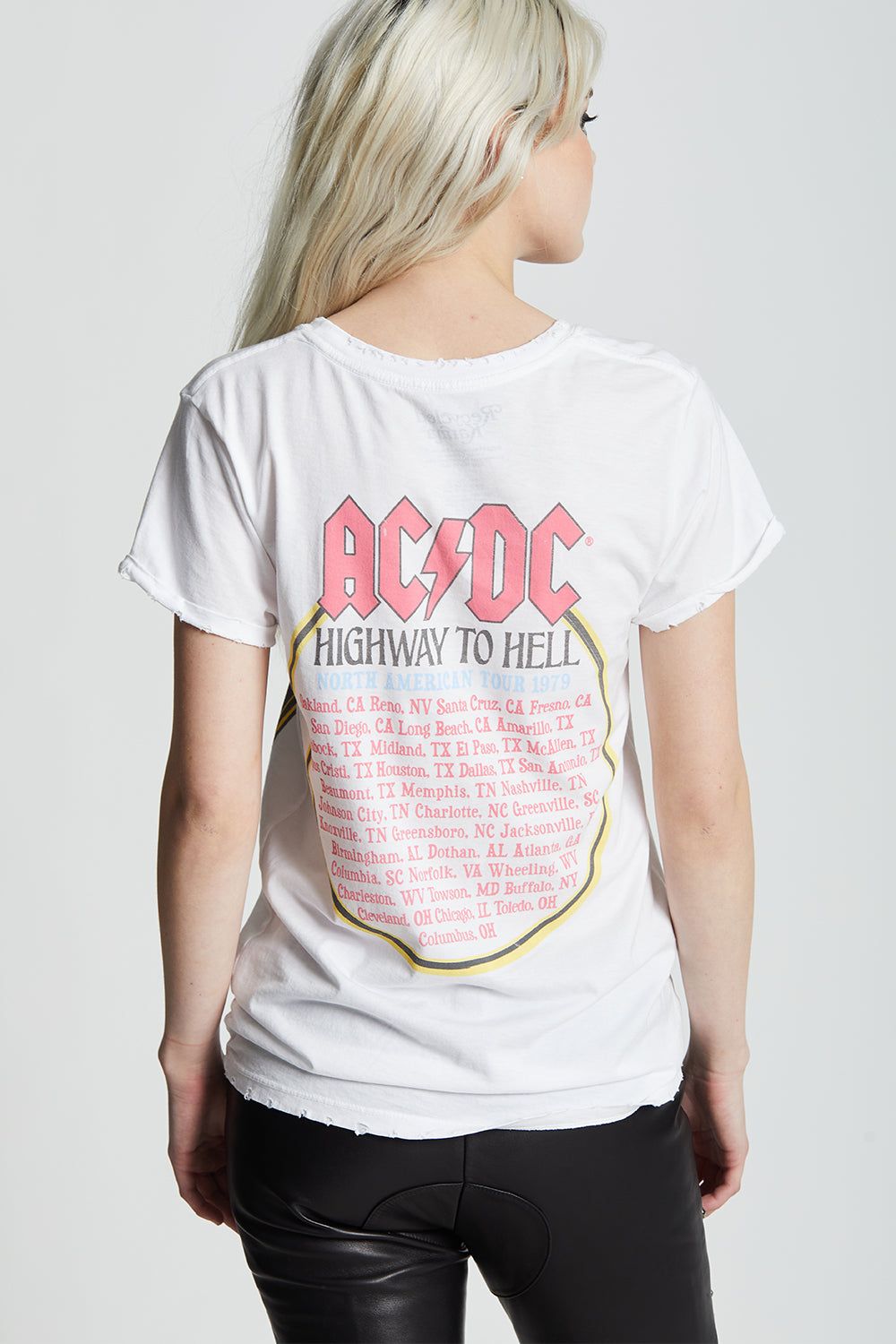 AC/DC 1979 Tour Vintage Graphic Tee