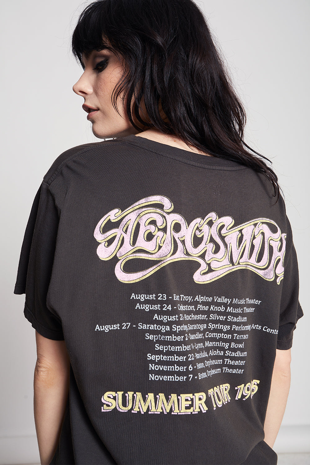 Aerosmith 1985 Summer Tour Unisex Vintage Graphic Tee