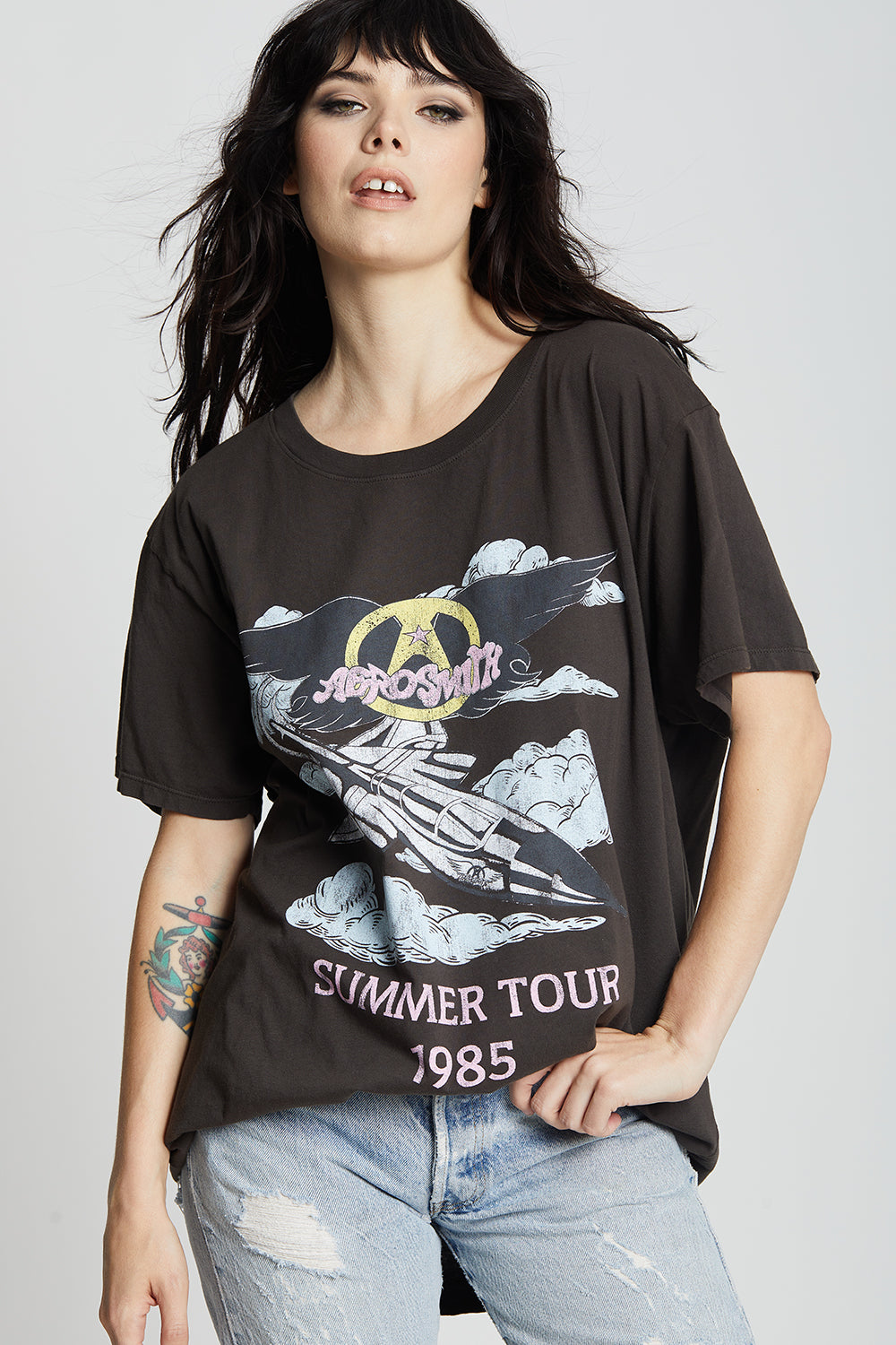 Aerosmith 1985 Summer Tour Unisex Vintage Graphic Tee
