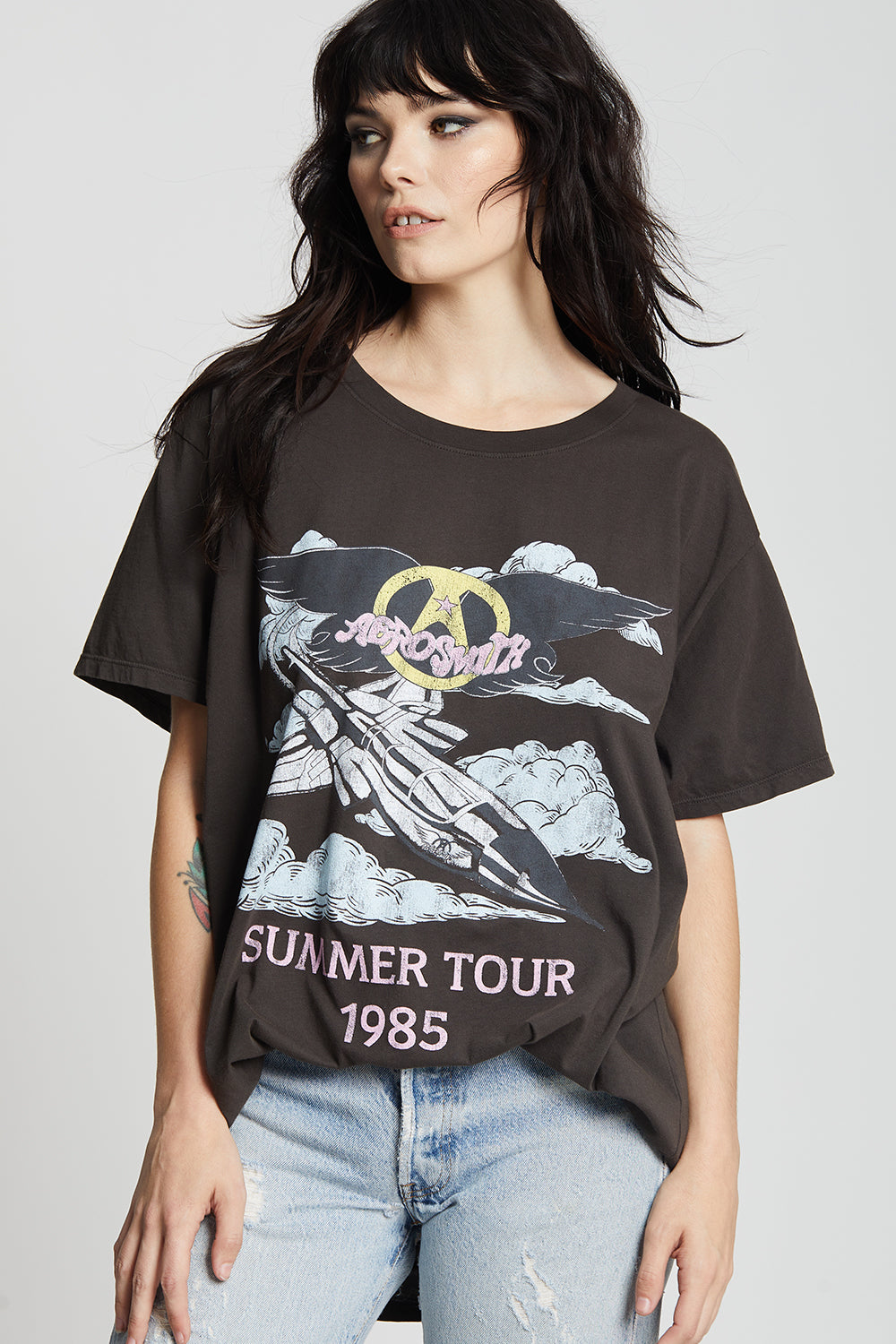 Aerosmith 1985 Summer Tour Unisex Vintage Graphic Tee