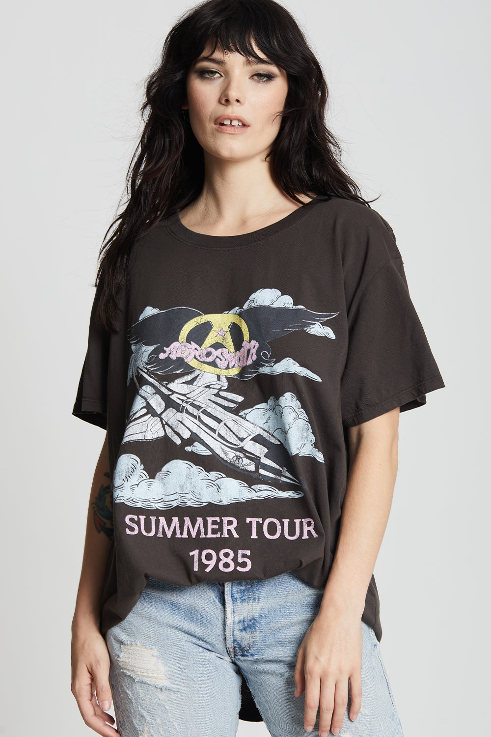 Aerosmith 1985 Summer Tour Unisex Vintage Graphic Tee