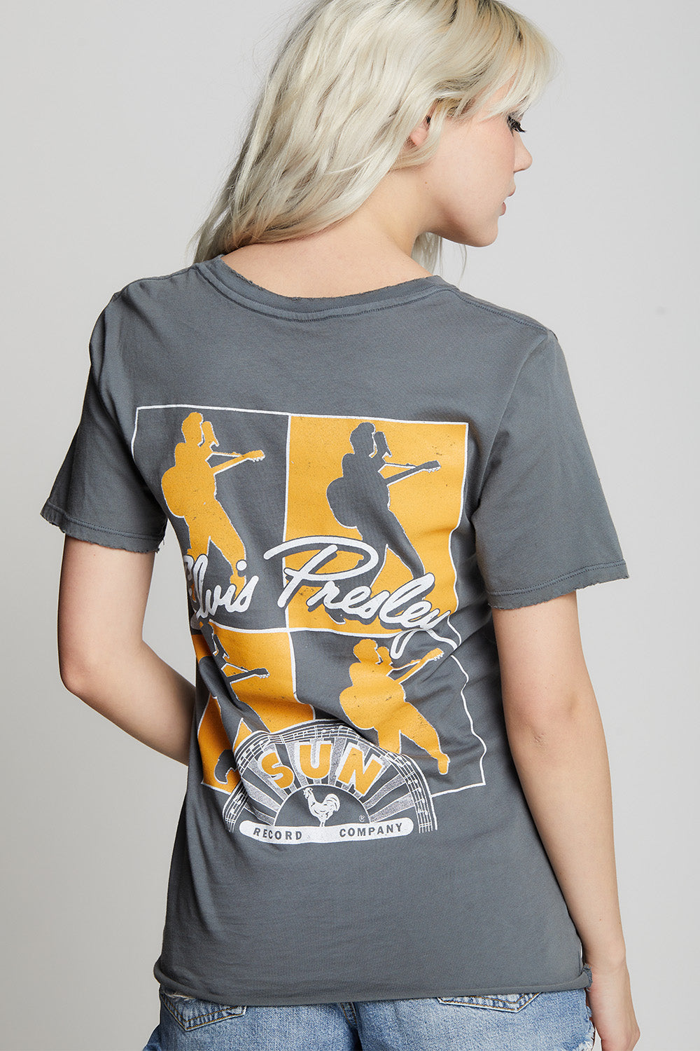 Sun Records X Elvis Presley Boyfriend Tee
