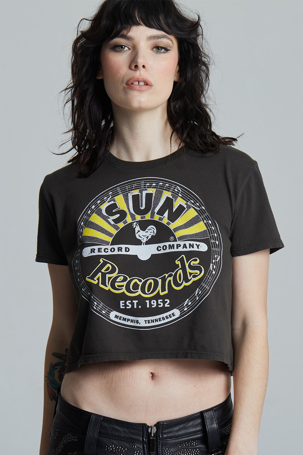 Sun Records Rock 'N Roll Crop Tee