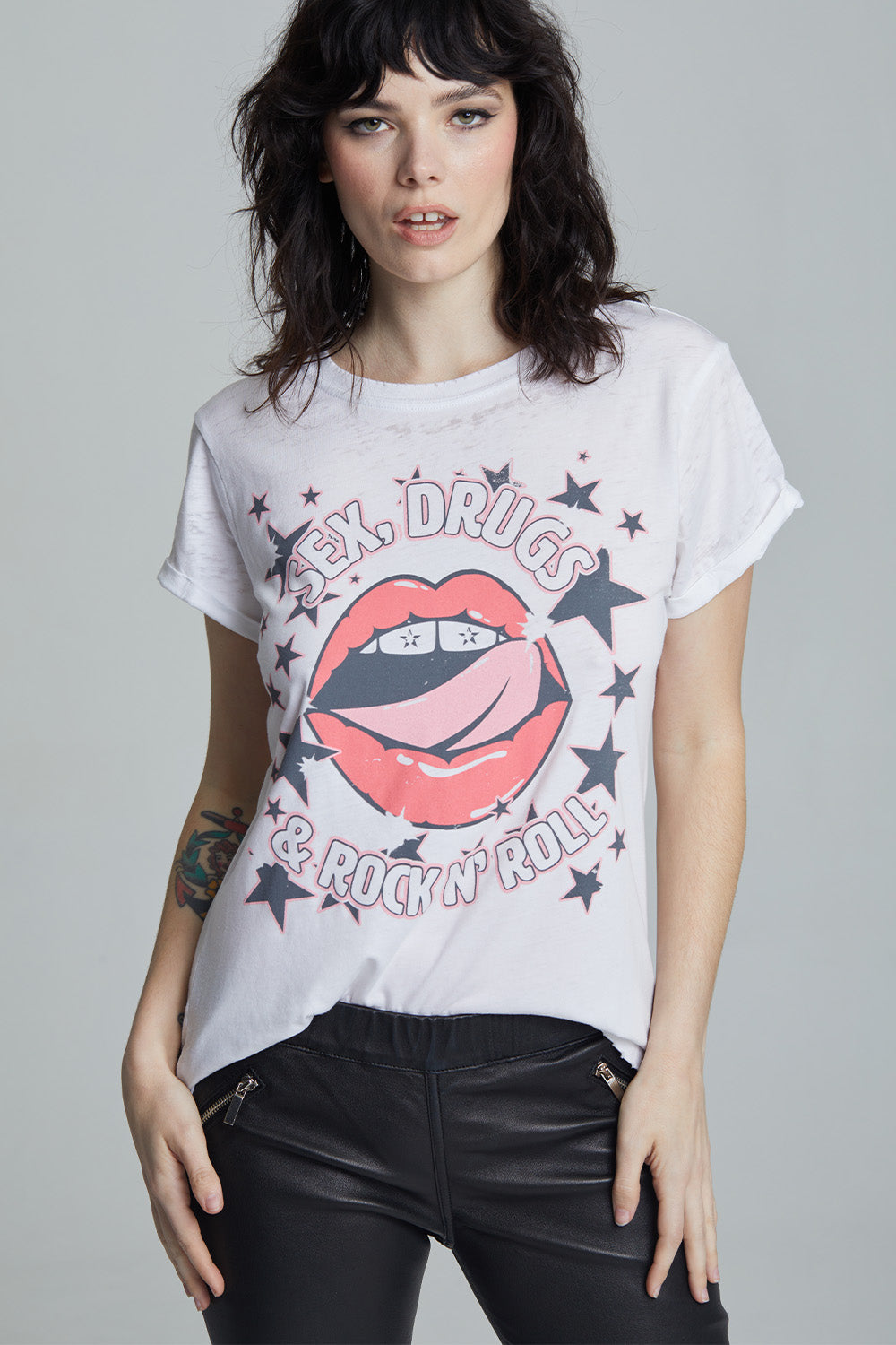 Rock ‘N’ Roll Lips Tee