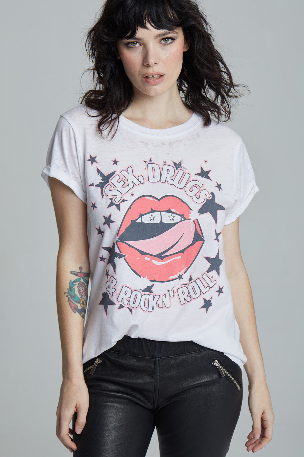Rock ‘N’ Roll Lips Tee