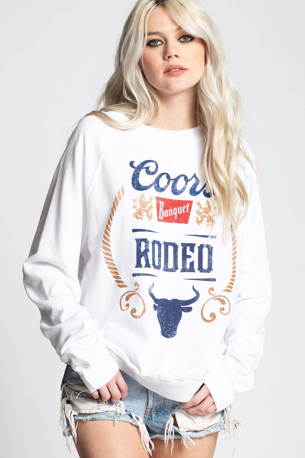 Coors Banquet Original Design Oversized Sweatshirt
