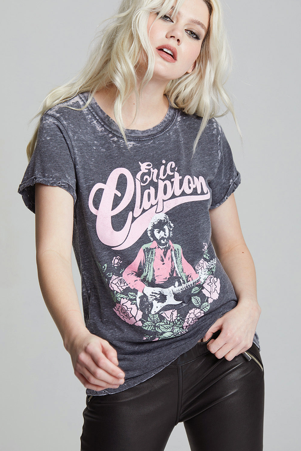 Eric Clapton 1977 World Tour Vintage Graphic Tee