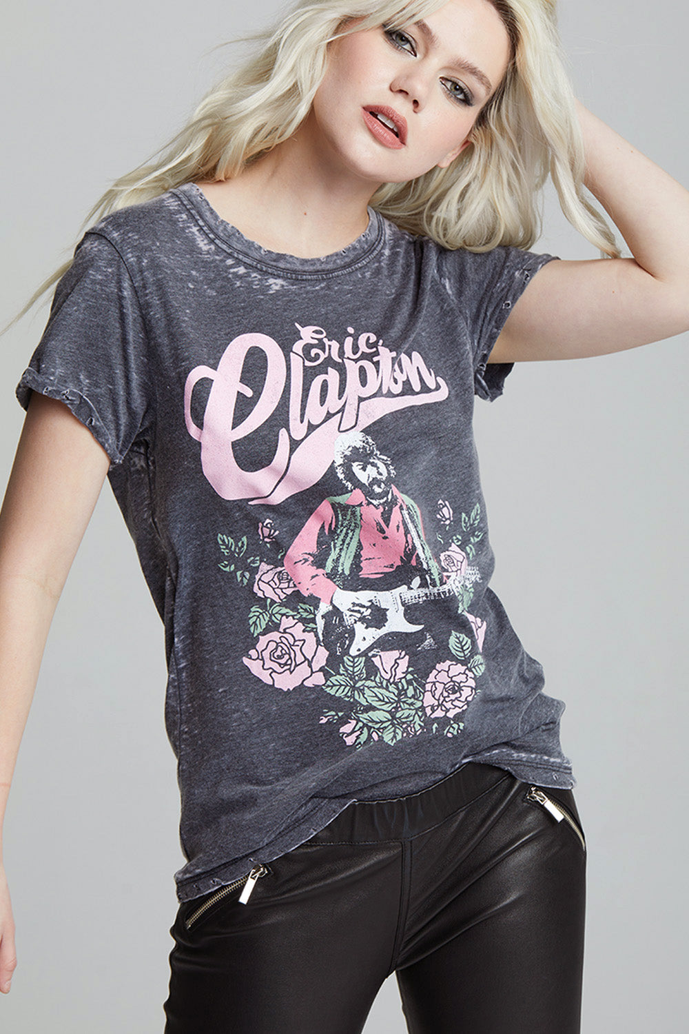 Eric Clapton 1977 World Tour Vintage Graphic Tee