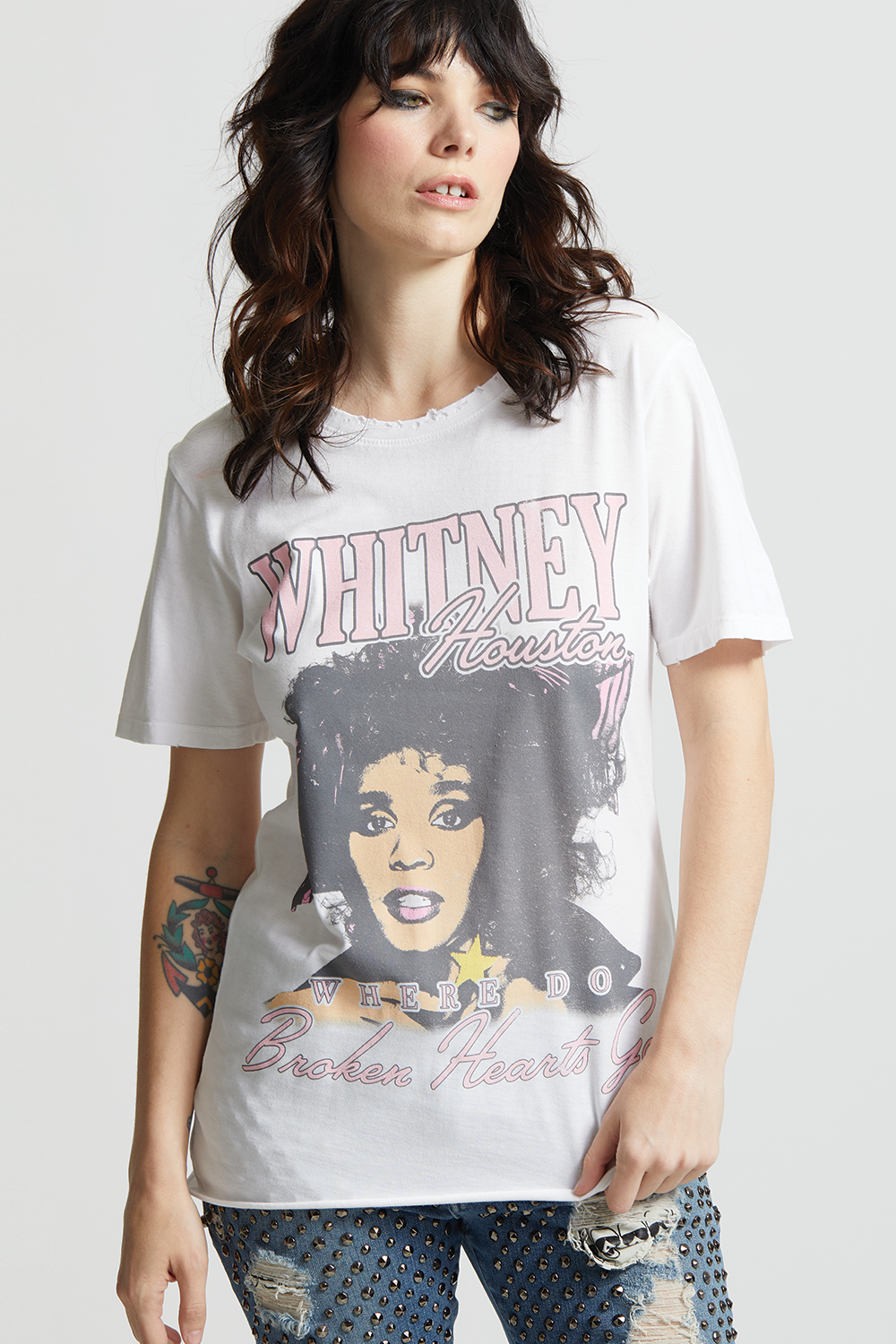 Whitney Houston Broken Hearts Tee