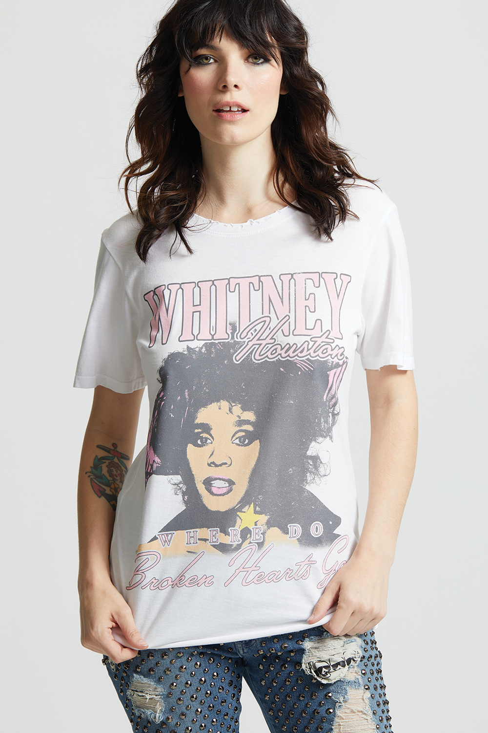 Whitney Houston Broken Hearts Tee