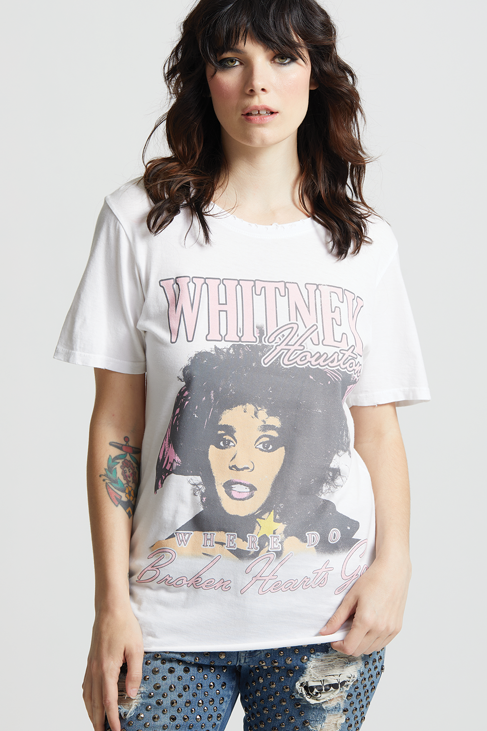 Whitney Houston Broken Hearts Tee