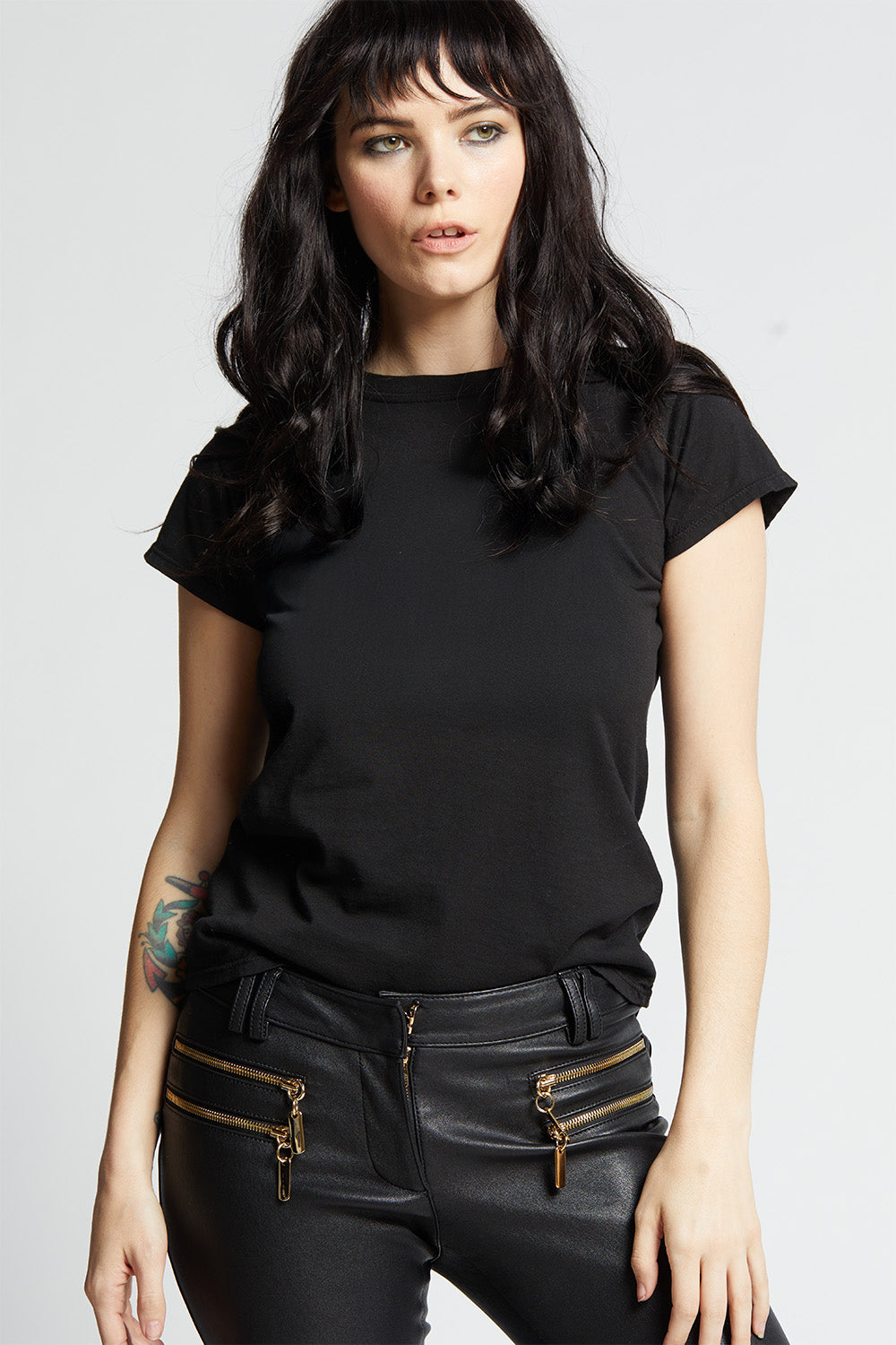 Black Baby Tee