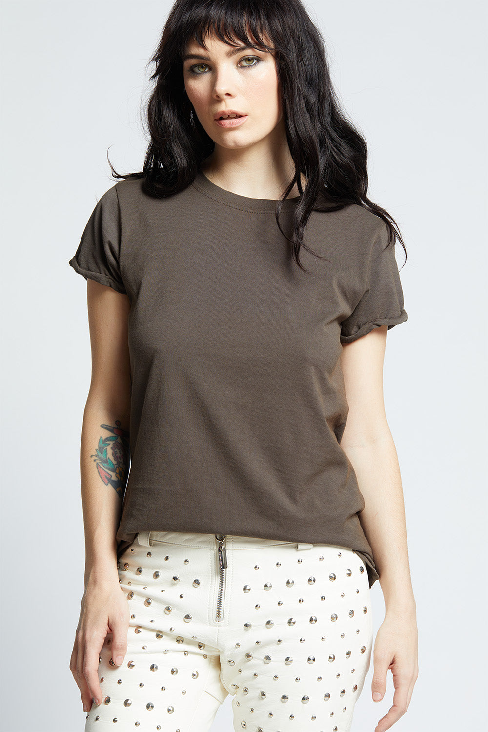 Vintage Black Fitted Tee