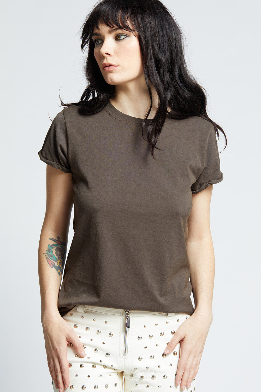 Vintage Black Fitted Tee