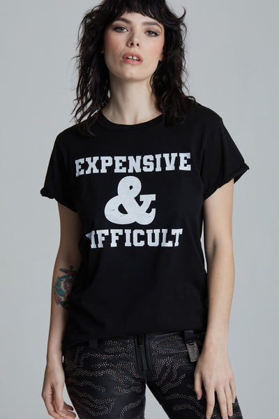 Expensive & Difficult Black Tee