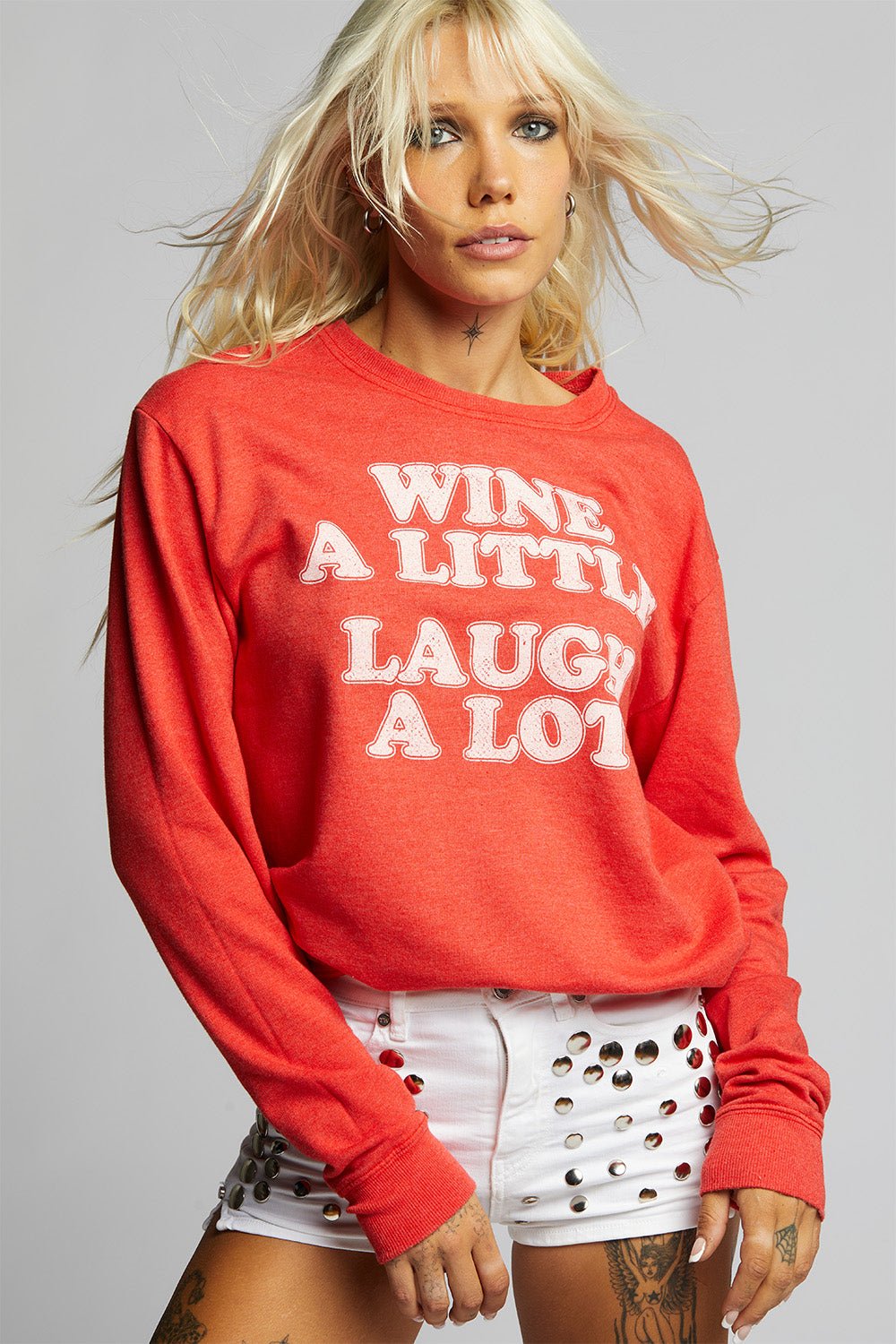 Wine And Laugh Sweatshirt
