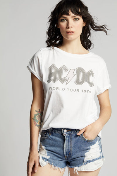 AC/DC World Tour 1979 Rock N Roll Tee